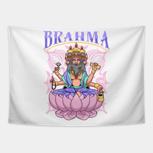 Hindu God - Brahma Tapestry