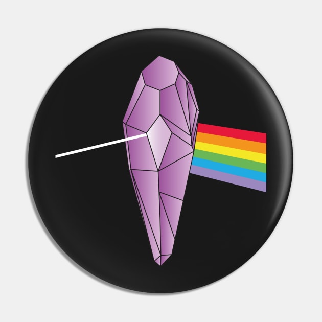 Darkside of the Crystal Pin by RetroReview