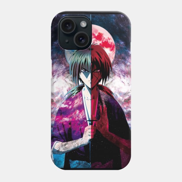 HARD BATTOSAI GRUNGE Phone Case by opawcreate