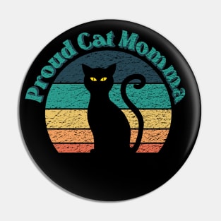 Proud Cat Momma Pin