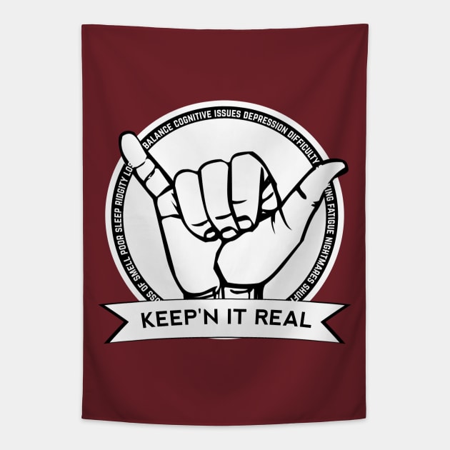 Keep'n it real Tapestry by SteveW50