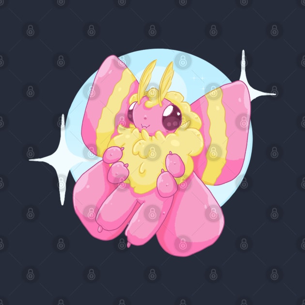 Rosy Maple Moth! by SirKryptic