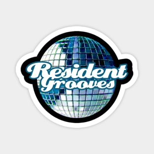 Resident Grooves (Disco Ball) Magnet