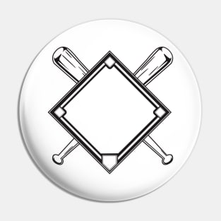 Baseball Field Pin