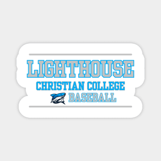 LCC Baseball Lines Magnet