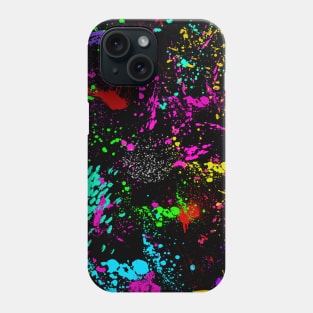 Colorful Paint Splatter Phone Case