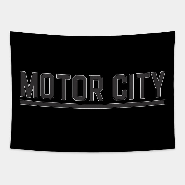 Motor City Essential Tapestry by Blasé Splee Design : Detroit