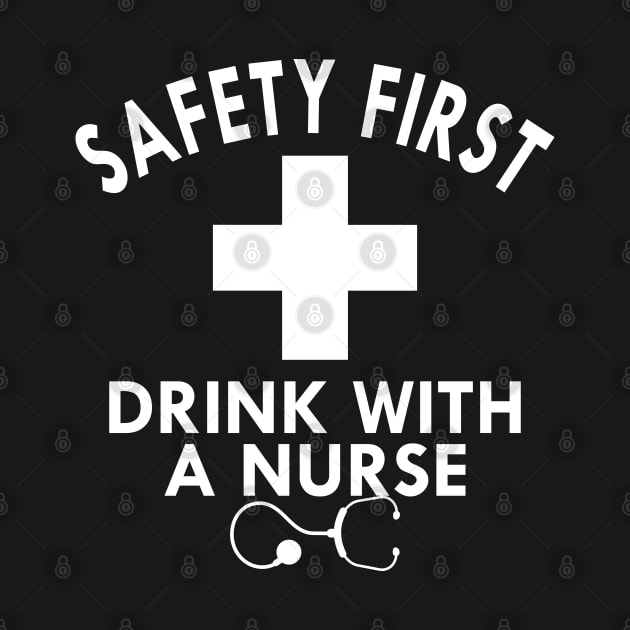 Nurse - Safety first drink with a nurse by KC Happy Shop