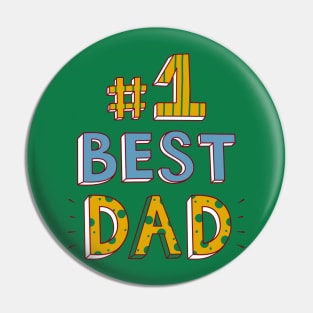 1 first best dad Pin