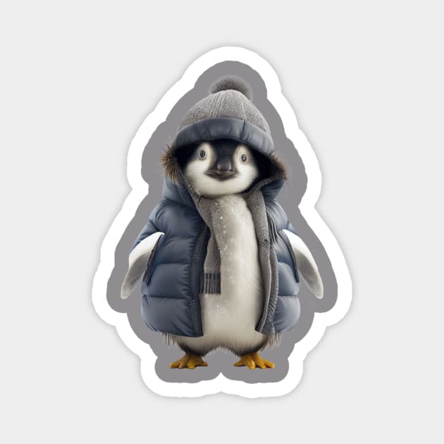 Baby Penguin Magnet by About Passion