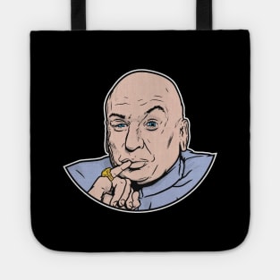 retro dr evil Tote