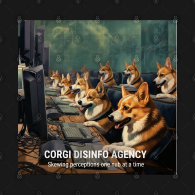 Corgi Disinformation Agency by AtomicChonk