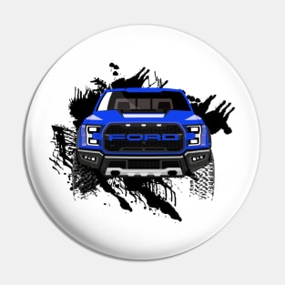 FORD RAPTOR Blue Pin