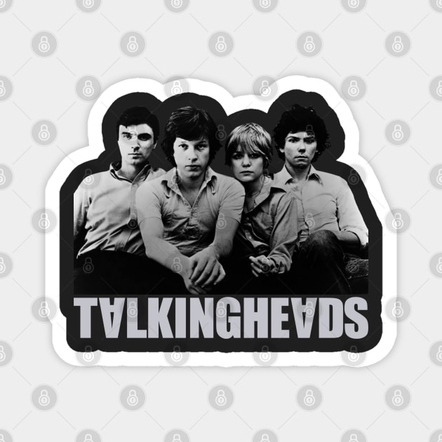 Talking Heads Magnet by Timeless Chaos