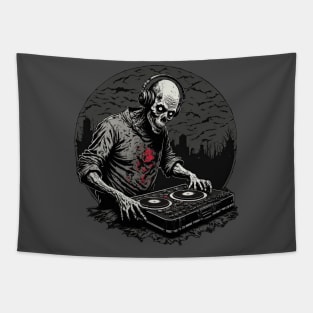 Zombie DJ Tapestry