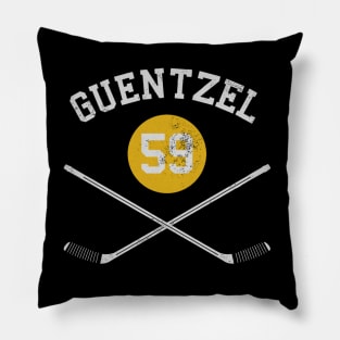 Jake Guentzel Pittsburgh Sticks Pillow