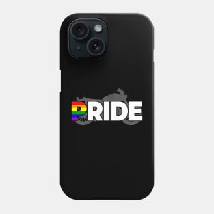 Pride, LGBT motorcyclist Phone Case