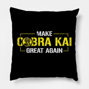 Make COBRA KAI great again Pillow