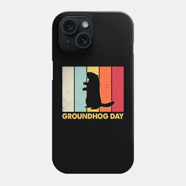 Groundhog Day Phone Case by AnnetteNortonDesign