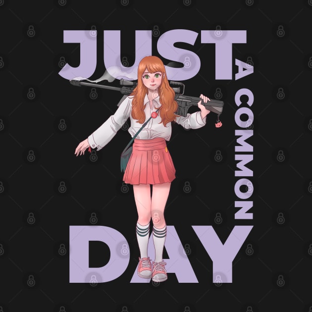 Just a Common Day - Anime Girl by JettDes