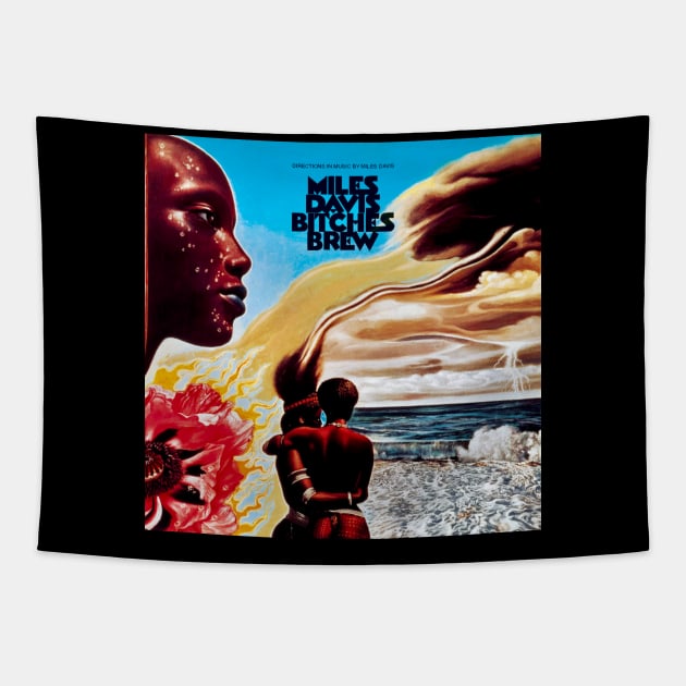 MILES DAVIS - BITCHES BREW Tapestry by The Jung Ones