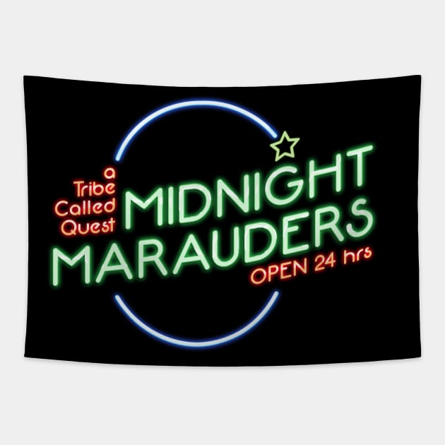 Midnight Marauders Tapestry by DIGABLETEEZ