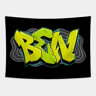 Ben Graffiti name Tapestry