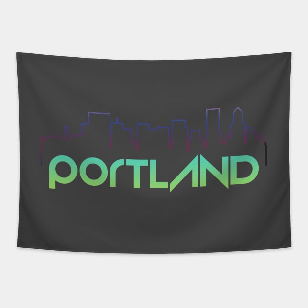 Portland is Electric Tapestry by jkim31