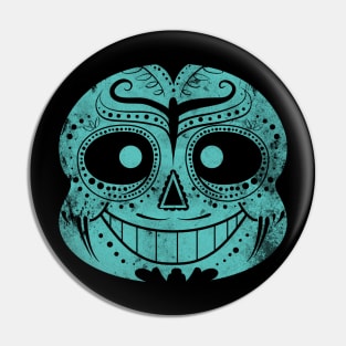 Dia de los Sans Skull Pin