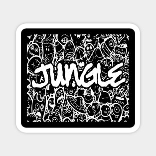 Jungle family Magnet