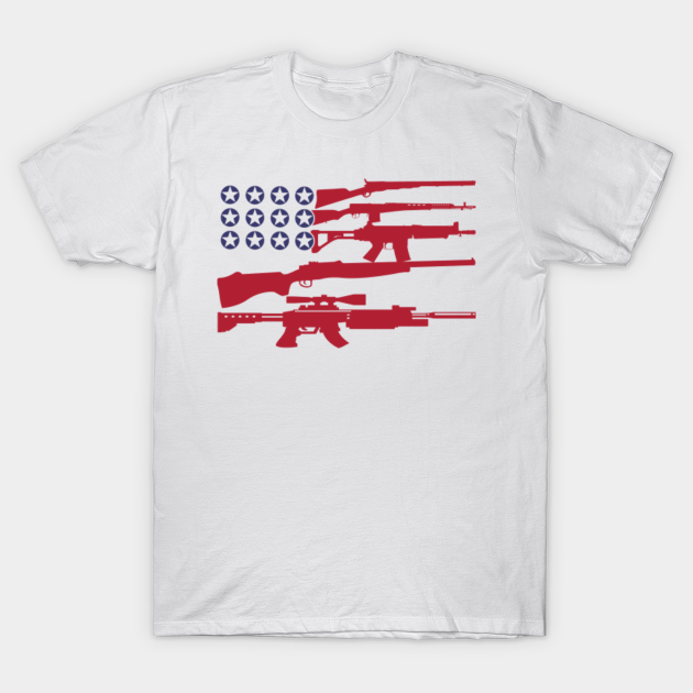 US SHELLS STARS AMMUNITION SECOND AMENDMENT American Flag Shirt Coffee ...
