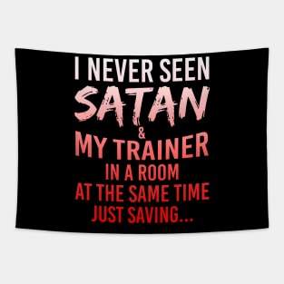 Funny Gift For Personal Fitness Trainer Tapestry