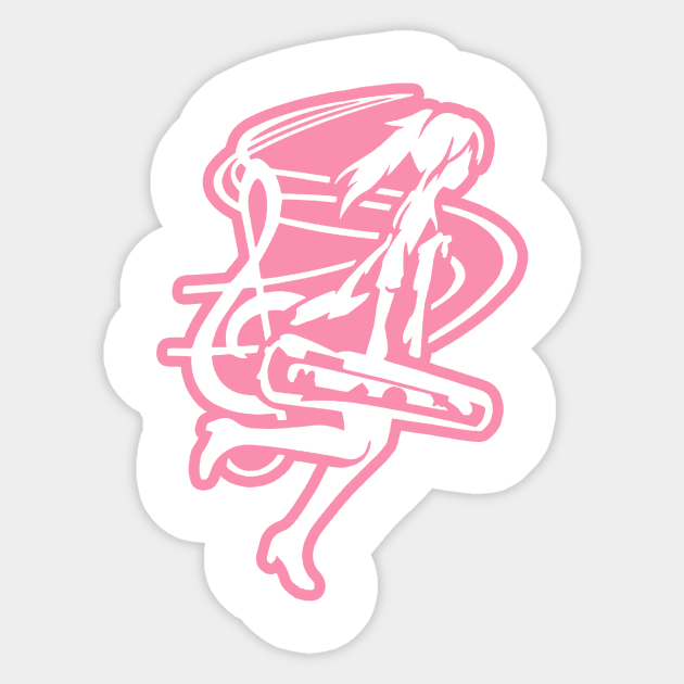 Kaori Your Lie In April Sticker Your Lie In April Kaori Pegatina Teepublic Mx