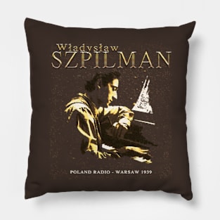 Wladyslaw Szpilman Pianist Pillow