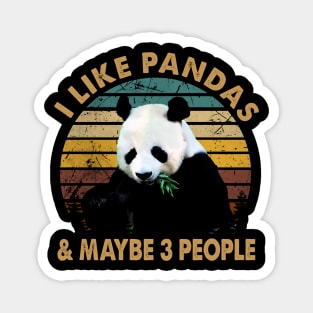 Bamboo Buddies Fashionable Tee for Fans of Panda Adventures Magnet