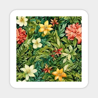 Beautiful Floral Patterns Magnet