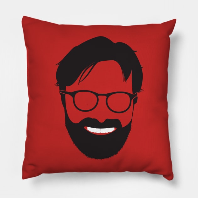 Jurgen.... Jurgen Klopp... LFC Pillow by peterdy