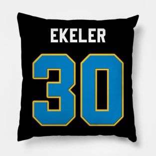 Austin Ekeler Chargers Pillow