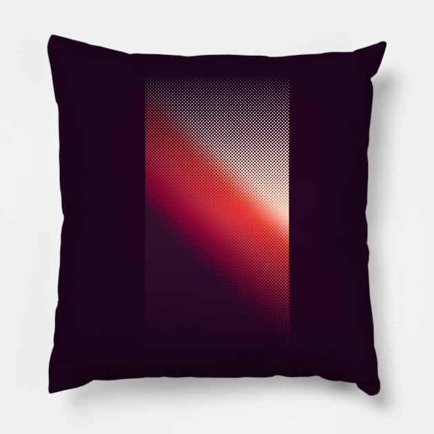 20160225_Halftone01 Pillow by backstept