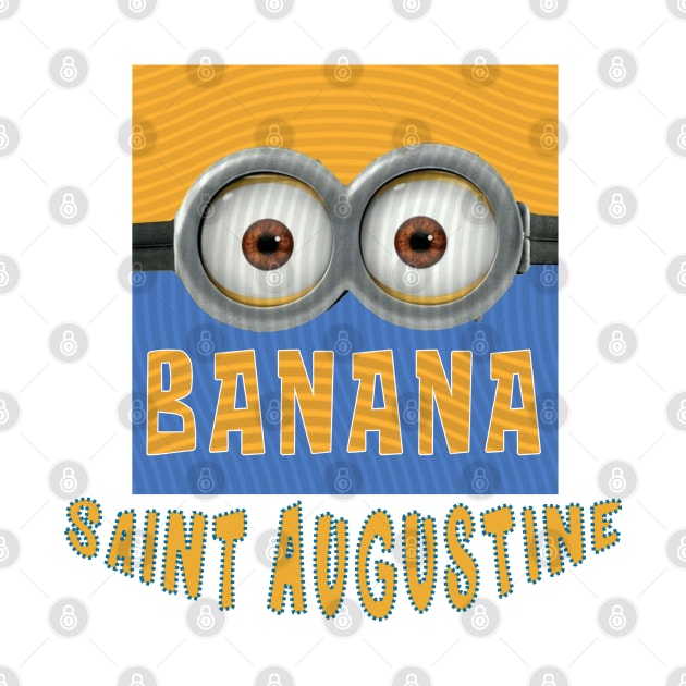 DESPICABLE MINION AMERICA SAINT AUGUSTINE by LuckYA