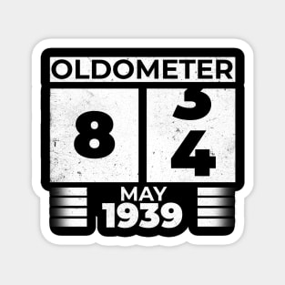 Oldometer 84 Years Old Born In May 1939 Magnet