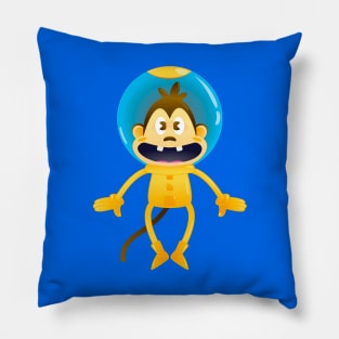 Astronaut Monkey Pillow