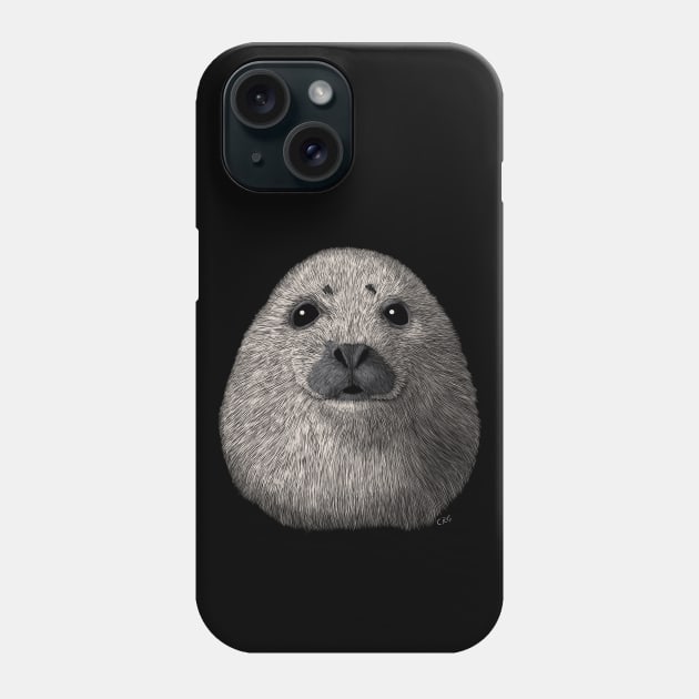 Baby Harp Seal Phone Case by Walking in Nature