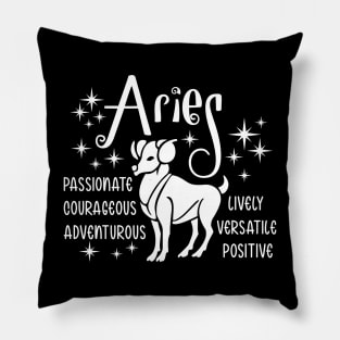 aquarius positive traits quote Pillow