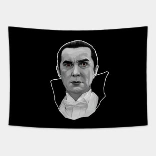 King of the Vampires (Grayscale Version) Tapestry