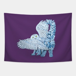 Cat Owl Tapestry