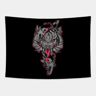 Tiger hannya Tapestry