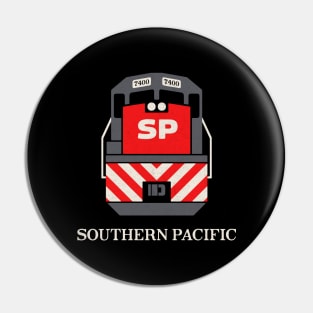 Southern Pacific Railroad Train Engine T-Shirt Pin