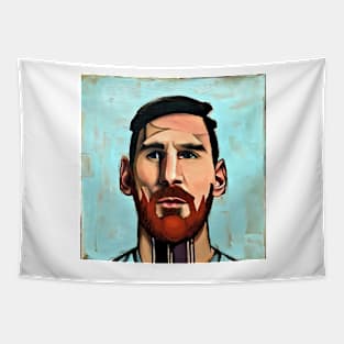 cartoon Messi Tapestry