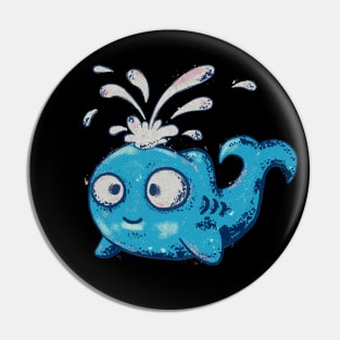 Cute Whale Funny Sea Animal Marine Kids Pin